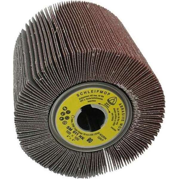 Schuurmop SM 611 100x100x19mm K240 KLINGSPOR Schuurmop SM 611 100x100x19mm K240 KLINGSPOR