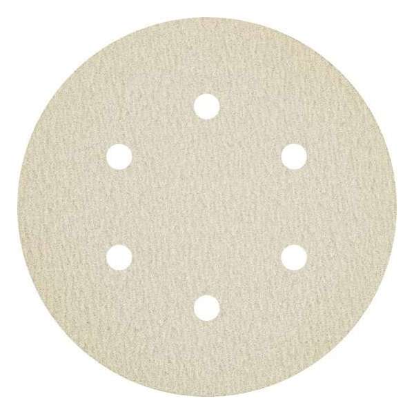 Klingspor hoogwaardige schuurschijf met klitteband diam. 150 korrel 80 6 Afzuiggaten Klingspor hoogwaardige schuurschijf met klitteband diam. 150 korrel 80 6 Afzuiggaten