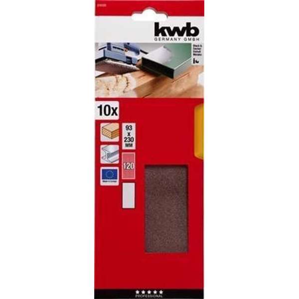 Skandia Schuurstrook Set à 10 - 93 x 230 mm Skandia Schuurstrook Set à 10 - 93 x 230 mm