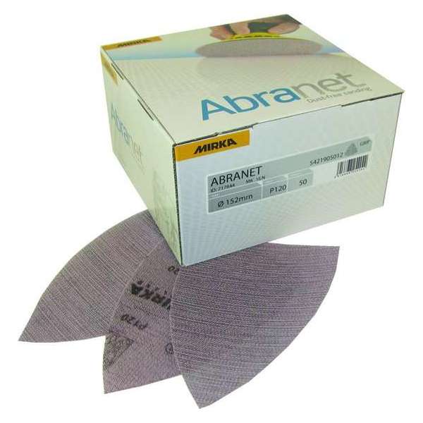 MIRKA Abranet Delta Schuurpapier 152mm - P150 MIRKA Abranet Delta Schuurpapier 152mm - P150
