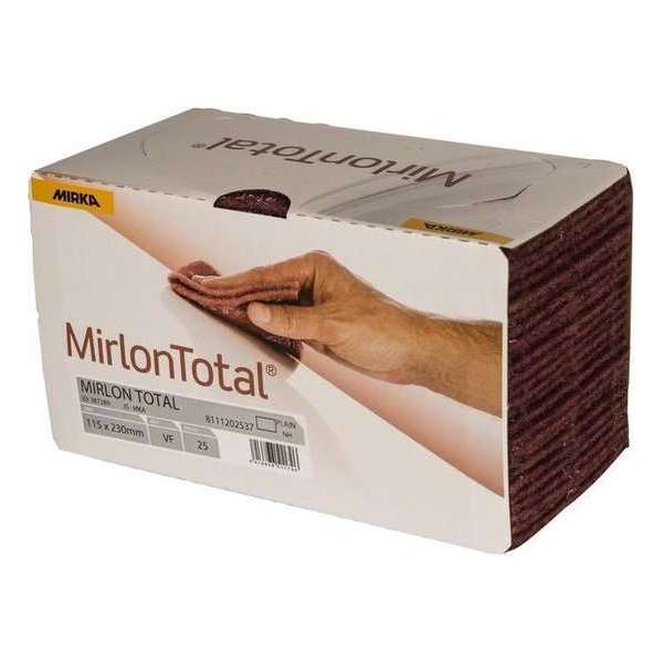 MIRKA Mirlon Total Handpads 115x230mm - UF Grijs: +/- P1500 MIRKA Mirlon Total Handpads 115x230mm - UF Grijs: +/- P1500