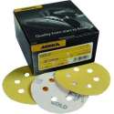 MIRKA Gold Schuurschijven 77mm met 6 gaten / 50 stuks - P400