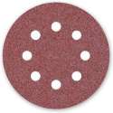 Dronco sanding disc sander - ø125 mm - grain 80-8 hole