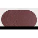 Westfalia Schuurpapier diameter 125 mm zelfklevend 6 stuks (elk 2x K60, K80, K120)