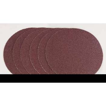 Westfalia Schuurpapier diameter 125 mm zelfklevend 6 stuks (elk 2x K60, K80, K120)