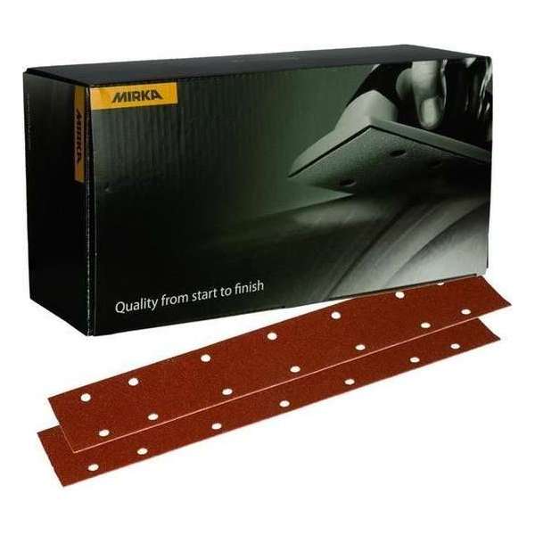 MIRKA Coarse Cut Schuurstroken 70x420mm met 14 gaten - P80 MIRKA Coarse Cut Schuurstroken 70x420mm met 14 gaten - P80