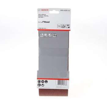 Bosch Schuurband 100 x 620mm K60 blister van 3 banden (Prijs per 2 stuks)