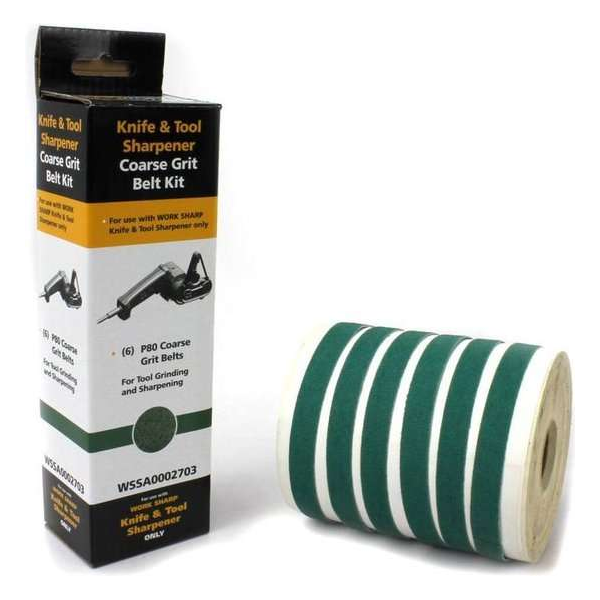 Work Sharp Schuurbanden voor Work Sharp, 6 stuks K80 Work Sharp Schuurbanden voor Work Sharp, 6 stuks K80