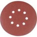Silverline 150 mm geperforeerde klittenband schuurschijven 10 st.