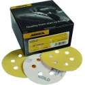 MIRKA Gold Schuurschijven 77mm met 6 gaten / 50 stuks - P600