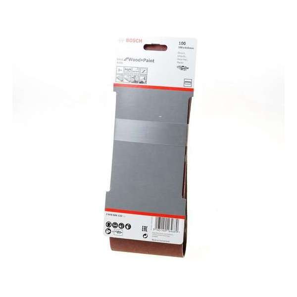 Bosch - 3-delige schuurbandset 100 x 610 mm - 100 Bosch - 3-delige schuurbandset 100 x 610 mm - 100