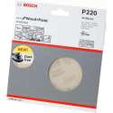 Bosch Schuurschijfnet Wood and Paint 150mm K220 M480 blister van 5 schijven