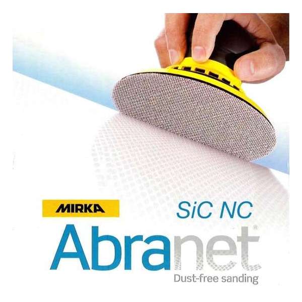 Mirka Abranet SIC NS 150mm Schuurschijven P400 Mirka Abranet SIC NS 150mm Schuurschijven P400