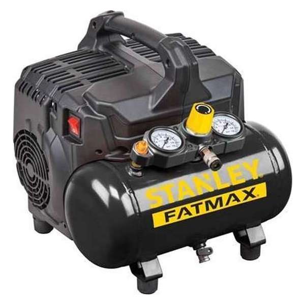 STANLEY Fatmax Silent Compressor DST 101/8/6 - Olievrij STANLEY Fatmax Silent Compressor DST 101/8/6 - Olievrij