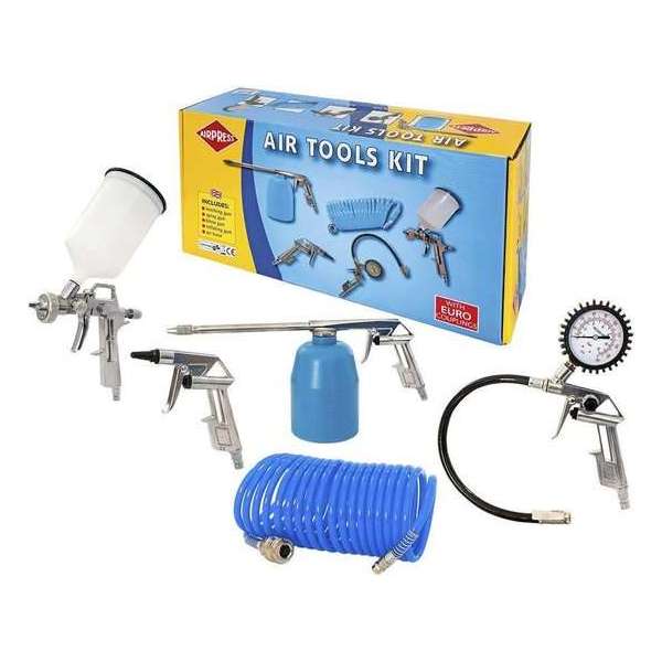 Airpress Compressor Accessoires - 5-delige set - Orion - 283.5 gram Airpress Compressor Accessoires - 5-delige set - Orion - 283.5 gram