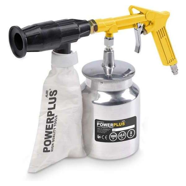 Powerplus POWAIR0014 Zandstraalpistool - Pneumatisch - 170 l/min Powerplus POWAIR0014 Zandstraalpistool - Pneumatisch - 170 l/min