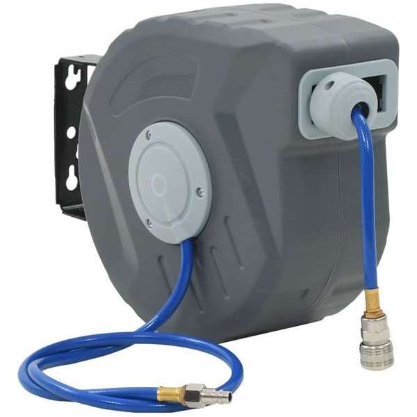 vidaXL Automatische luchthaspel 1/4" 12 m vidaXL Automatische luchthaspel 1/4" 12 m