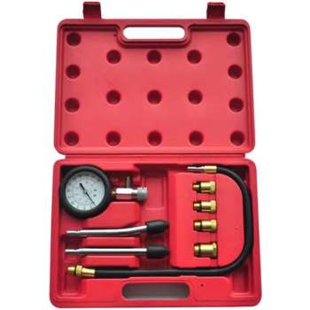 VidaXL Dopsleutel Compressie Meter 210005 - Voor Benzinemotoren - 9-delig