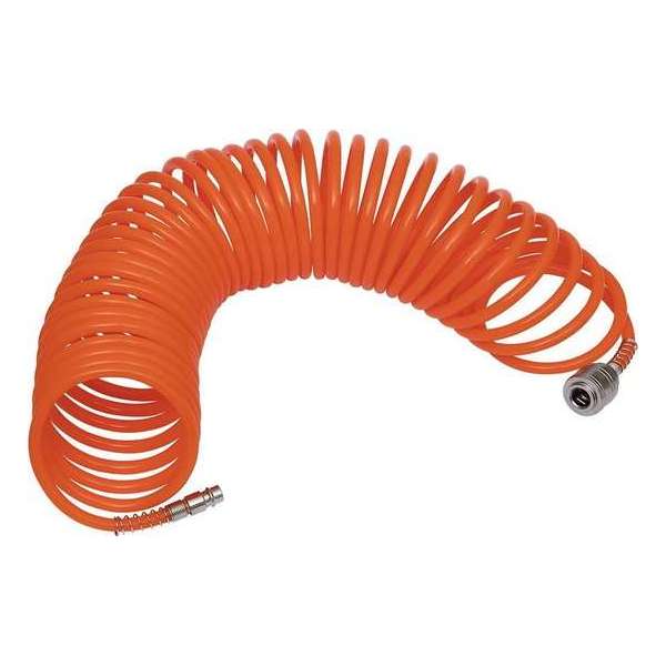 Spiraalslang Compressor 10 meter Oranje / Luchtslang Spiraalslang Compressor 10 meter Oranje / Luchtslang