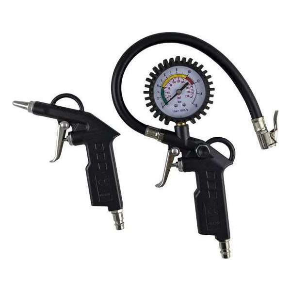 JBM Tools | Luchtdruk pistool / Bandenpomp + Spuitpistool | compressor accessoires JBM Tools | Luchtdruk pistool / Bandenpomp + Spuitpistool | compressor accessoires