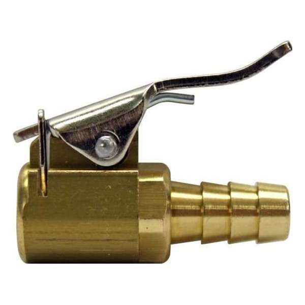 Bandenpompnippel voor autoventiel met een 6mm slangaansluiting Bandenpompnippel voor autoventiel met een 6mm slangaansluiting