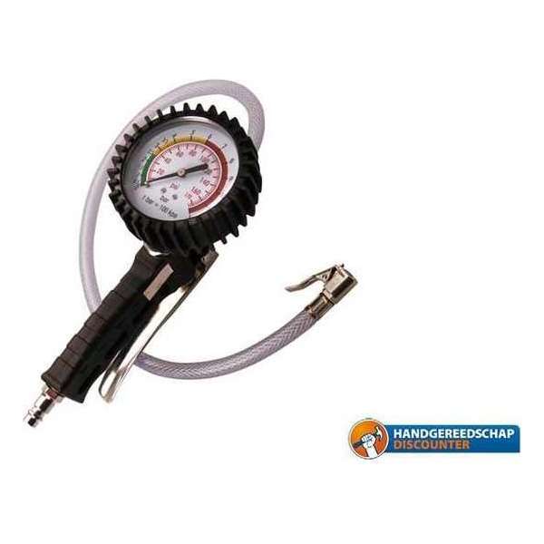 Bandenpomp met drukmeter (0-12 bar) BGS 3242 Bandenpomp met drukmeter (0-12 bar) BGS 3242