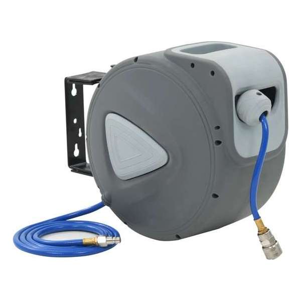 vidaXL Automatische luchthaspel 1/4" 20 m vidaXL Automatische luchthaspel 1/4" 20 m