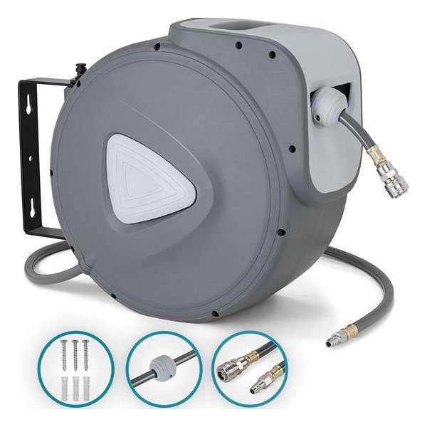 Sens Design Persluchtslang met haspel - 10M Sens Design Persluchtslang met haspel - 10M