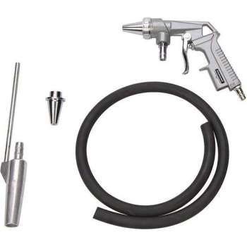 Silverline Zandstraalpistool Set - 3 t/m 6 Bar - 43 t/m 87 Psi