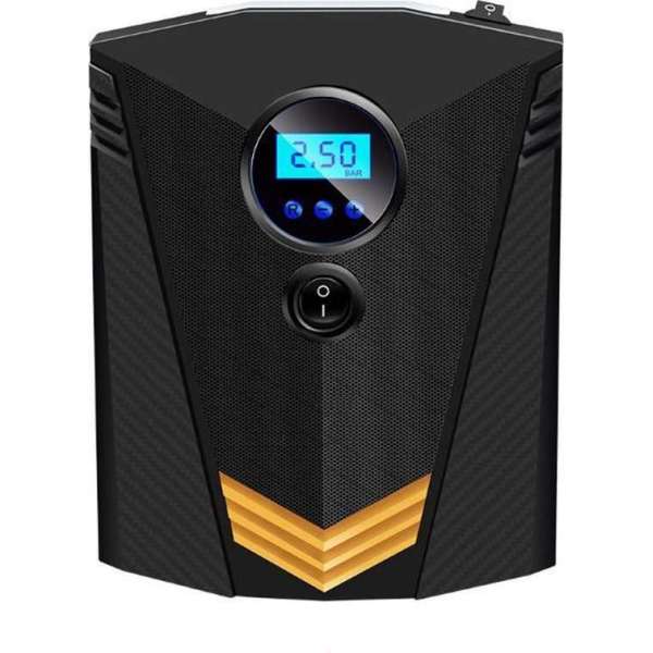 Quickpump® Draagbare Bandenpomp - Luchtcompressor - Bandenpomp Auto - Digitale Display - Automatisch & Multifunctioneel Quickpump® Draagbare Bandenpomp - Luchtcompressor - Bandenpomp Auto - Digitale Display - Automatisch & Multifunctioneel