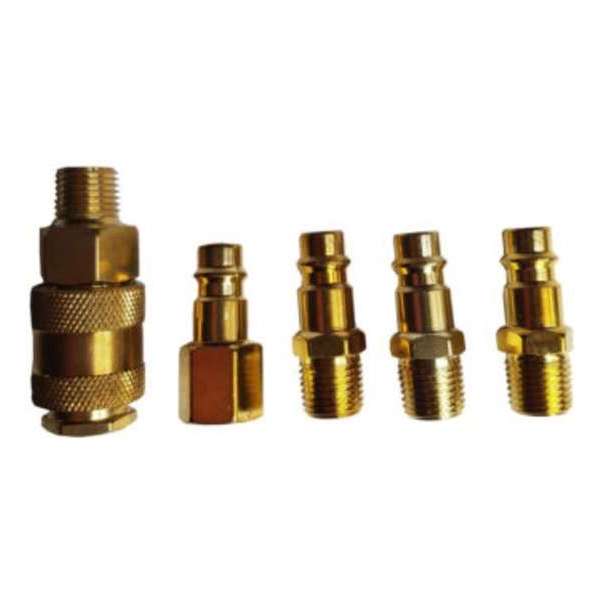 Dragon-Tools GAV Lucht Euro Koppeling Set 1/4" - 5 Delig Dragon-Tools GAV Lucht Euro Koppeling Set 1/4" - 5 Delig