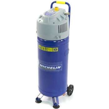 Michelin 50 Liter Verticale 2PK Olieloze Direct Aangedreven Compressor