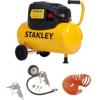 STANLEY Compressor D200/10/24  – inclusief 6-delige Accessoire set