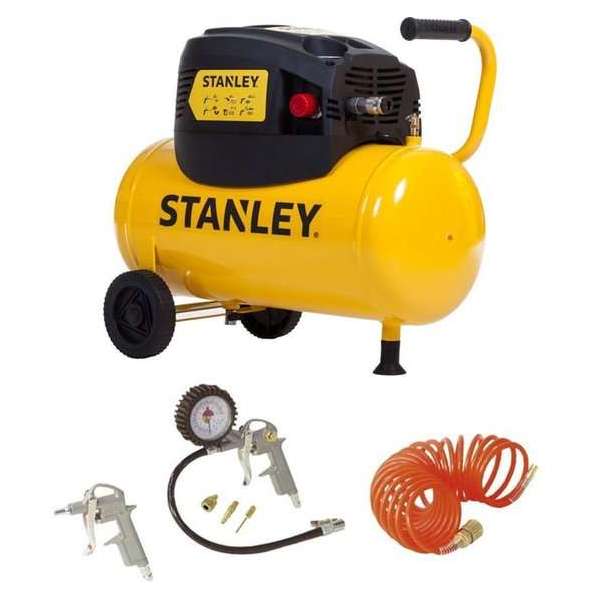 STANLEY Compressor D200/10/24 – inclusief 6-delige Accessoire set STANLEY Compressor D200/10/24 – inclusief 6-delige Accessoire set