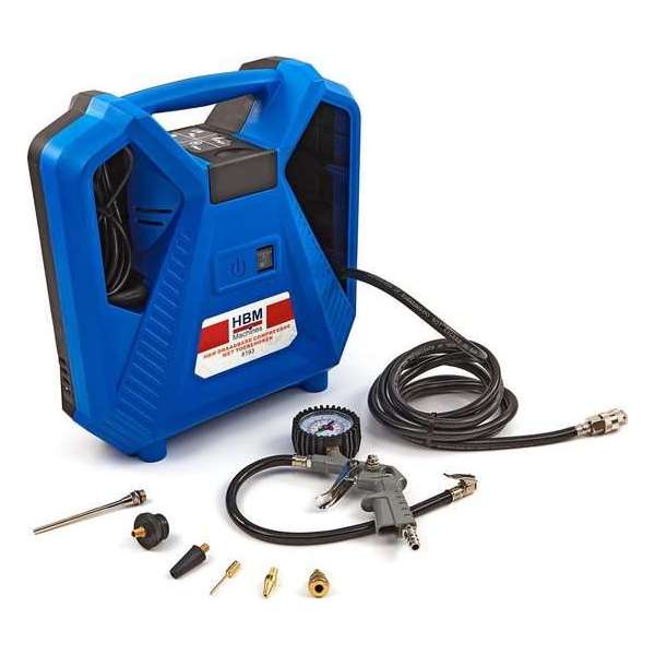 Draagbare Compressor met toebehoren Draagbare Compressor met toebehoren