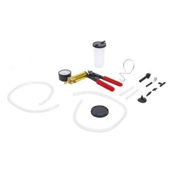 BGS Vacuümpomp en remontluchter - Multifunctionele vacuumpomp - Rood, Zwart - Maximale onderdruk 0.7 bar BGS Vacuümpomp en remontluchter - Multifunctionele vacuumpomp - Rood, Zwart - Maximale onderdruk 0.7 bar