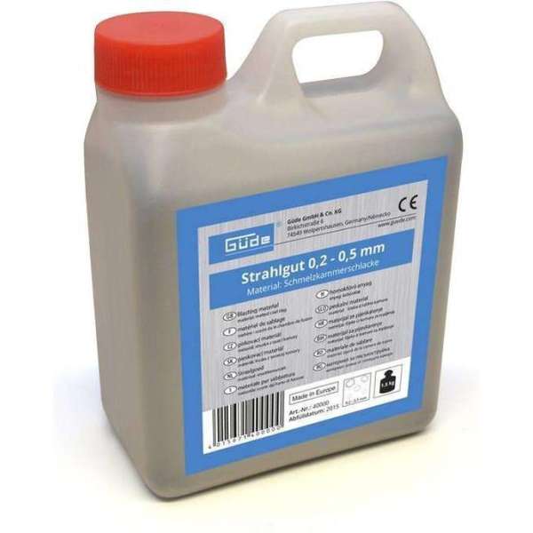 Güde Straalmateriaal 0,2 - 0,5 mm 1,5 kg Güde Straalmateriaal 0,2 - 0,5 mm 1,5 kg