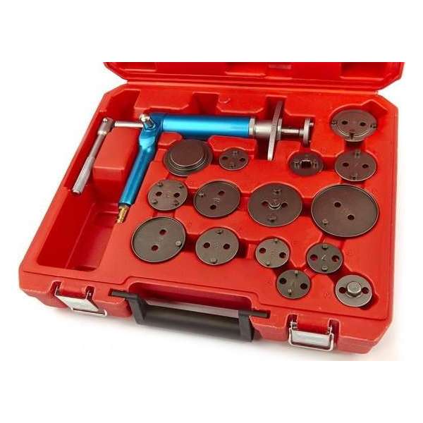UltraToolz 16-delig Pneumatische remzuiger terugstel set UltraToolz 16-delig Pneumatische remzuiger terugstel set