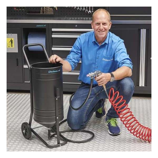 Datona® Mobiele zandstraler - 50 liter Datona® Mobiele zandstraler - 50 liter