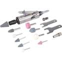 Silverline Pneumatische Slijp Set - 160 mm. - 15 Delig