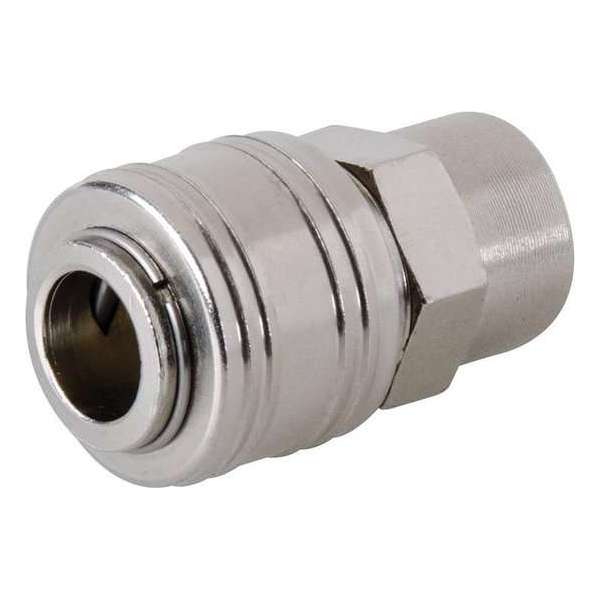 Silverline Euro Luchtslang Snelkoppeling - Vrouwelijke Draad 1/4" BSP Silverline Euro Luchtslang Snelkoppeling - Vrouwelijke Draad 1/4" BSP