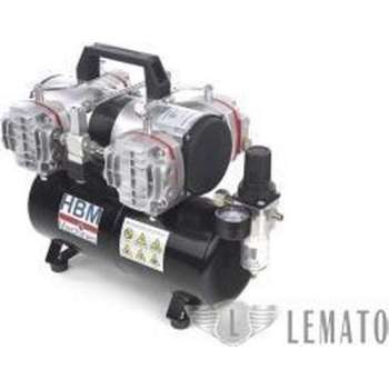 Airbrush Compressor 4 Cilinder+Tank AS-48-A