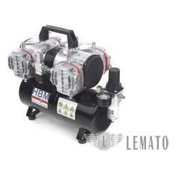 Airbrush Compressor 4 Cilinder+Tank AS-48-A Airbrush Compressor 4 Cilinder+Tank AS-48-A