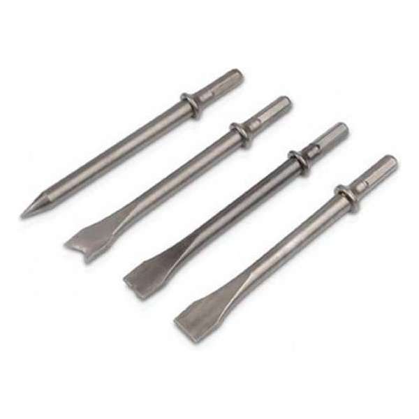 Powerplus POWAIR0107 Pneumatische beitelset voor beitel Powerplus POWAIR0019 | 4 beitels Powerplus POWAIR0107 Pneumatische beitelset voor beitel Powerplus POWAIR0019 | 4 beitels