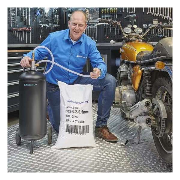 Datona® - Combivoordeel: Soda Straalketel - 26 liter + 25 kg soda Datona® - Combivoordeel: Soda Straalketel - 26 liter + 25 kg soda