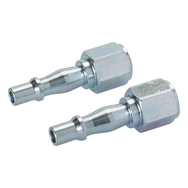 Silverline Luchtslang Bajonet Koppeling - Vrouwelijke Draad - 1/4" BSP - 2 stuks Silverline Luchtslang Bajonet Koppeling - Vrouwelijke Draad - 1/4" BSP - 2 stuks