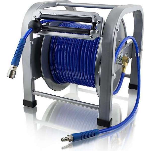 Persluchthaspel - 30m - blauw Persluchthaspel - 30m - blauw