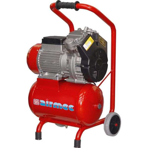 AIRMEC KZ240-10 Verrijdbare Olievrije zuigercompressor 240 ltr/min - 1,5 pk AIRMEC KZ240-10 Verrijdbare Olievrije zuigercompressor 240 ltr/min - 1,5 pk