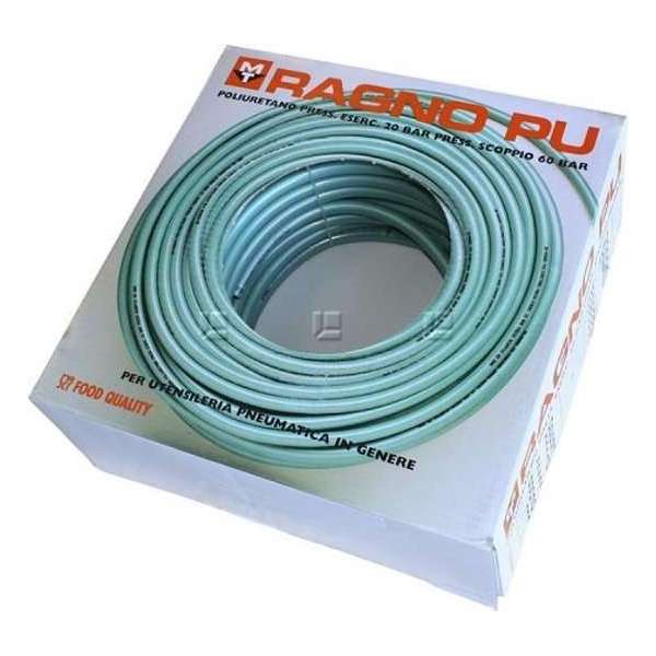 Persluchtslang Ragno PU 8x12 mm 60 meter Persluchtslang Ragno PU 8x12 mm 60 meter