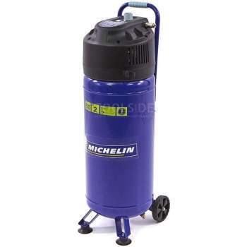 Michelin 50 Liter Verticale 2PK Olieloze Direct Aangedreven Compressor